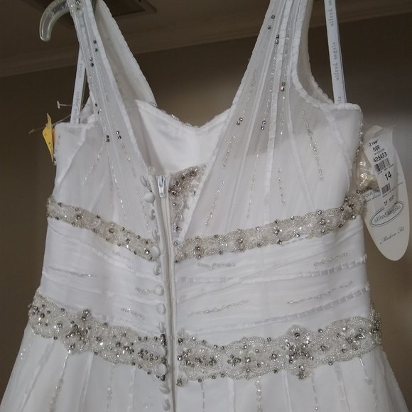 NWT! Alfred Angelo # 2166 size # 14 - Picture 4 of 8